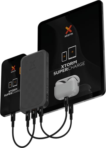 Xtorm 10000 mAh FS5101 SW Powerbank 2xUSB-C 1xUSB-A Black