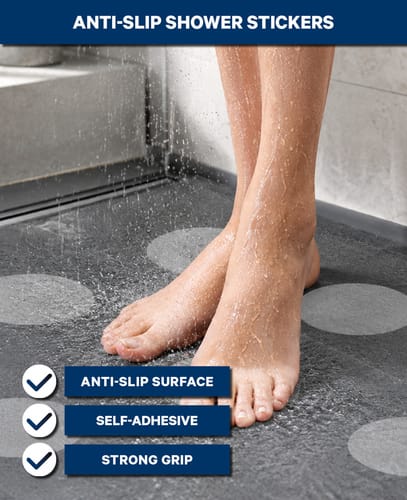 AK Kisten Basics Self Adhesive Anti Slip Pad (10cm) 21pc