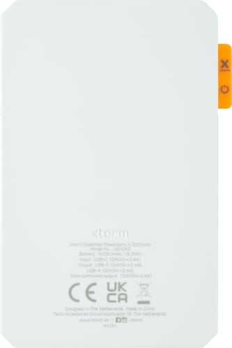 Xtorm Powerbank 5000mAh XE1050 coll white