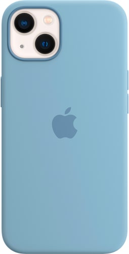 Apple iPhone 13 Silicone Case with MagSafe Blue Fog