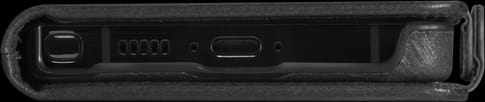 dbramante1928 Galaxy S25 Ultra Lynge Bookcover Black