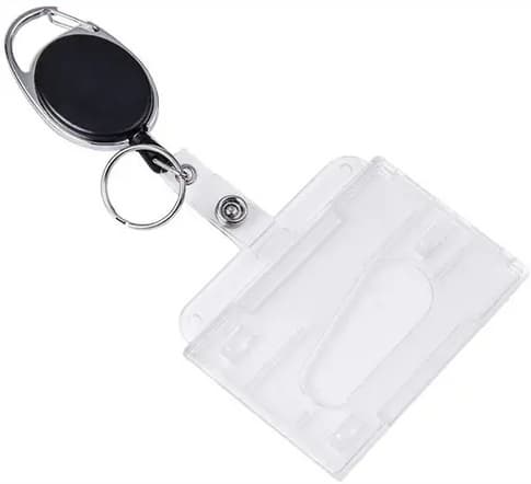 AK Kisten Basics Key-Bak Keychain Belt Clip+Card Holder 3pc