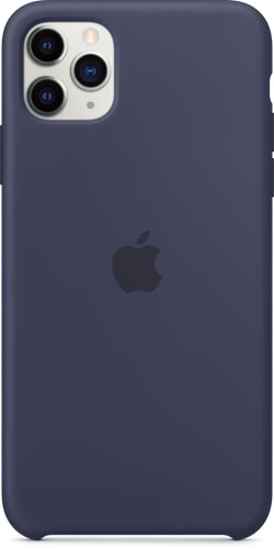 Apple iPhone 11 Pro Max Silicon Backcover midnight