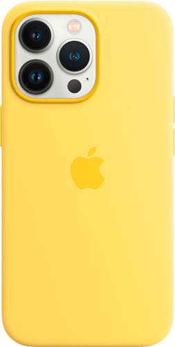 Apple iPhone 13 Pro Silicone Case with MagSafe Lemon