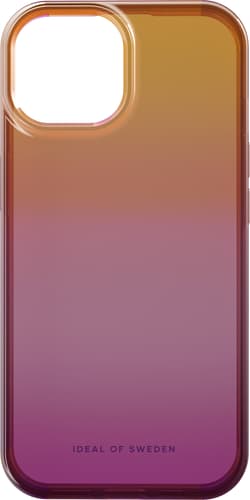 iDeal of Sweden iPhone 15 Silicone Backcover Transparent Vibrant Ombre