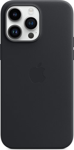 Apple iPhone 14 Pro Max Leather Backcover with MagSafe Midnight