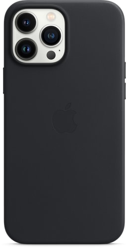 iPhone 13 Pro Max Leather Backcover with MagSafe Midnight