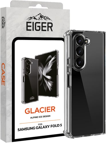Eiger Samsung Galaxy Z Fold 5 Glasier Case clear
