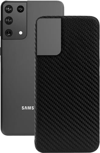 itStyle Galaxy S21 Ultra Carbon Edition Backcover black