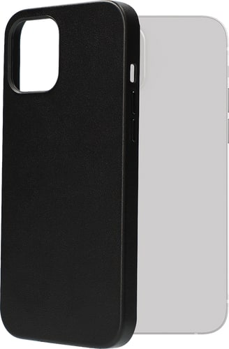 itStyle Premium iPhone 14 Pro Max Leather Case MagSafe black