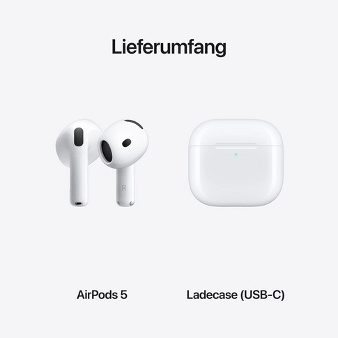 Apple AirPods 5 Bluetooth Headset White