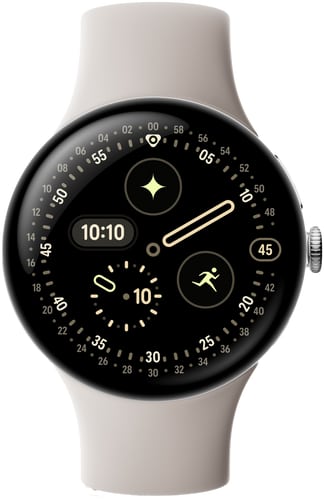 Google Pixel Watch 4 WiFi 45mm Silver Porcelain