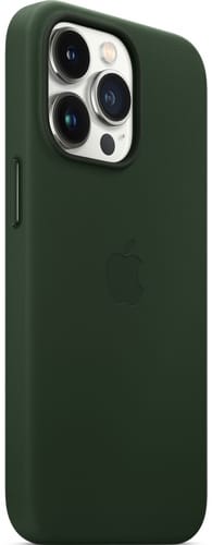iPhone 13 Pro Leather Backcover with MagSafe Sequoia Grün