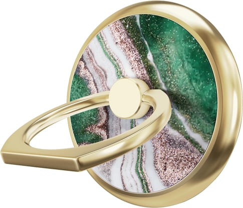 iDeal of Sweden Magnetic Selfie Ring Marble Green