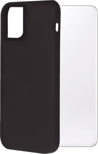 itStyle Premium Galaxy S21 Ultra Silicon Backcover black