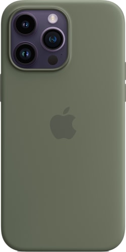 Apple iPhone 14 Pro Max Silicone Case with MagSafe Olive