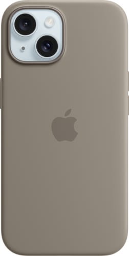 Apple iPhone 15 Silicone Case with MagSafe Clay
