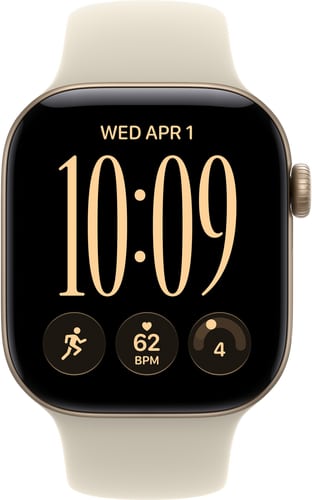 Apple Watch Series 12 GPS 42mm Light Gold Alu w Sand SB M/L