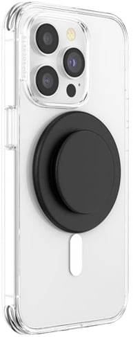 PopSockets PopGrip MagSafe Round Black