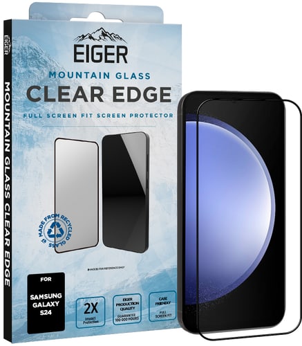 Eiger Galaxy S24 Screen Protector Edge Mountain Glas