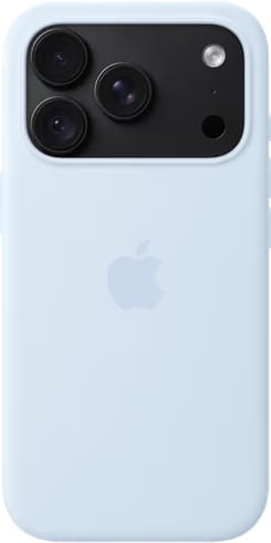 Apple Silicone Case iPhone 18 Pro Crisp Blue