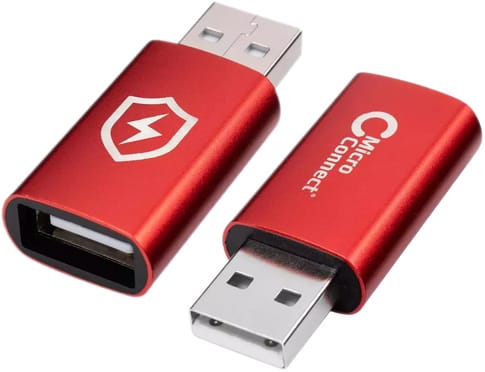 MicroConnect Safe Charge USB-A Data Blocker Adapter