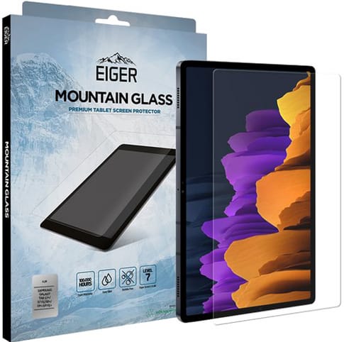 Eiger Galaxy Tab S7+ 2.5D Glass Screen Protector (b2b)