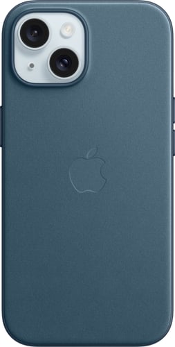 Apple iPhone 15 FineWoven Case with MagSafe Pacific Blue
