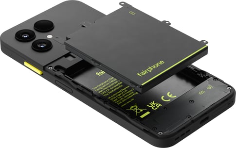 The Fairphone (Gen 6) 256GB 5G Horizon Black Dual-SIM