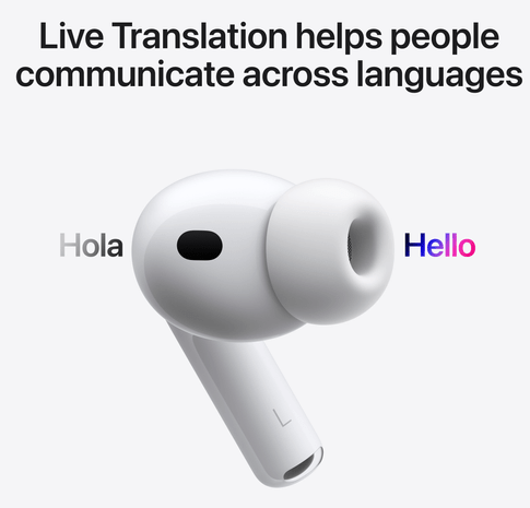 Apple Airpods Pro 3 Bluetooth Headset White