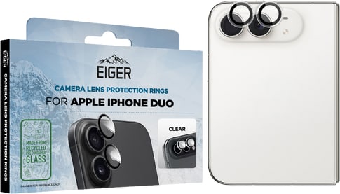 Eiger iPhone Duo Mountain Glas Camera Ring Protector