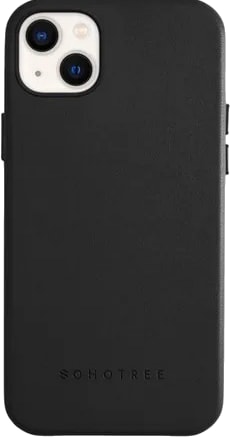 SOHOTREE iPhone 13 Apple Leather Backcover Fuji black