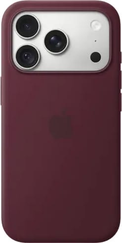 Apple Silicone Case iPhone 18 Pro Burgundy