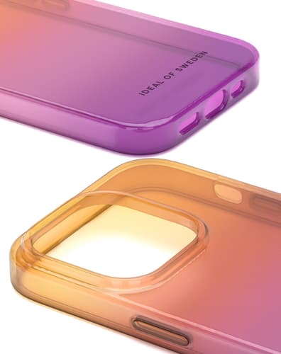 iDeal of Sweden iPhone 14 Pro Max Silicone Backcover Transparent Vibrant Ombre