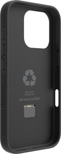 dbramante1928 iPhone 16 Pro Iceland Ultra Kickstand MS Backcover Black