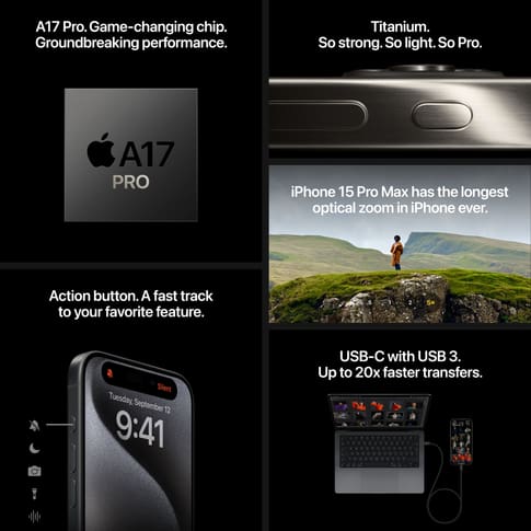 Apple iPhone 15 Pro Max 5G Titanium