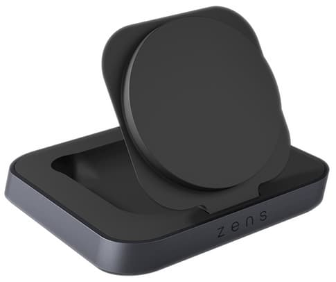 ZENS Magnetic Nightstand Wireless Charger black