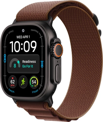 Apple Watch Ultra 4 GPS+Cell 49mm Black Tit w Burgundy AL L