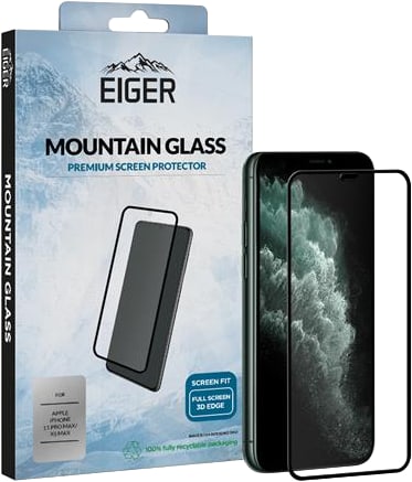 Eiger iPhone XI Max screen protector 3D Glas