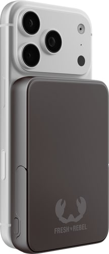 Fresh'N Rebel 10000mAh Magnet Qi2 15W Powerbank Grey