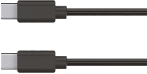 itStyle Basic Data Cable USB C to USB C (1m) black