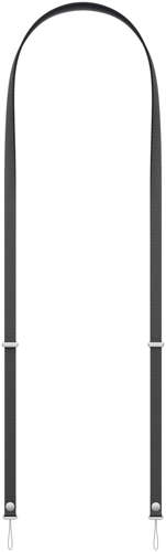 Apple Crossbody Strap Black