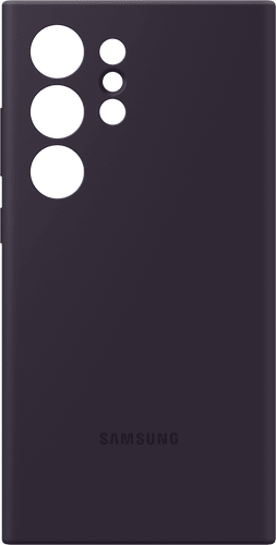 Samsung Galaxy S24 Ultra Silicone Backcover Dark Violet
