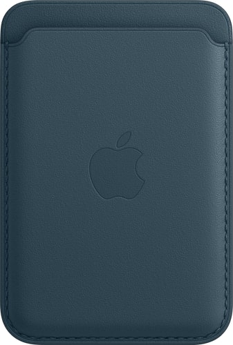Apple iPhone Leather Wallet with MagSafe Baltic Blue