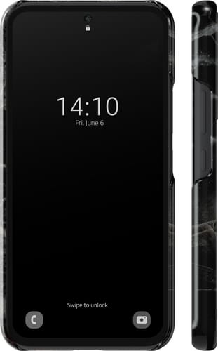 iDeal of Sweden Galaxy A54 Cover black Thunder Marble