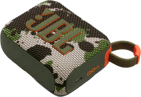 JBL Go 4 Bluetooth Water & Dustproof Speaker Camouflage
