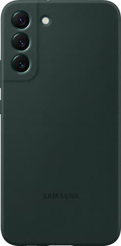 Samsung Galaxy S22+ Silicone Backcover dark green