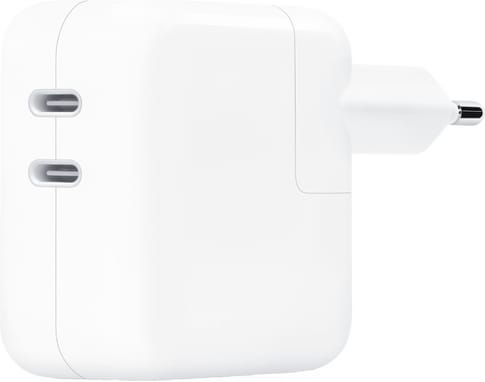 Apple Power Adapter 2xUSB C 35W white