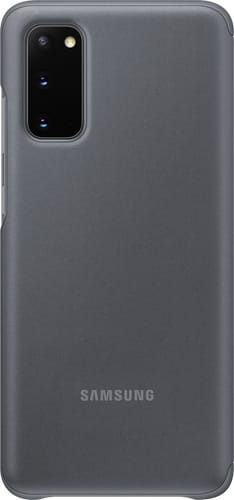 Samsung Galaxy S20 Clear View Flip Cover gray