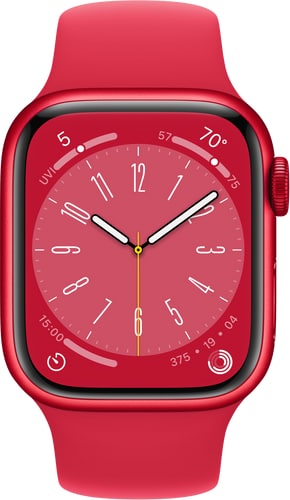 Apple Watch Series 8 GPS + Cell 41mm RED Alu with RED SB